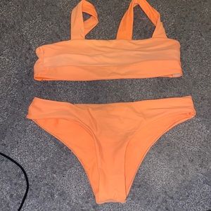 orange boutique bikini